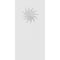 Ekena Millwork Standard Foster Spiral Plinth Block With Square Edge, 3"W x 6"H x 1/2"P PBP030X060X050FOS12 - alternate 2